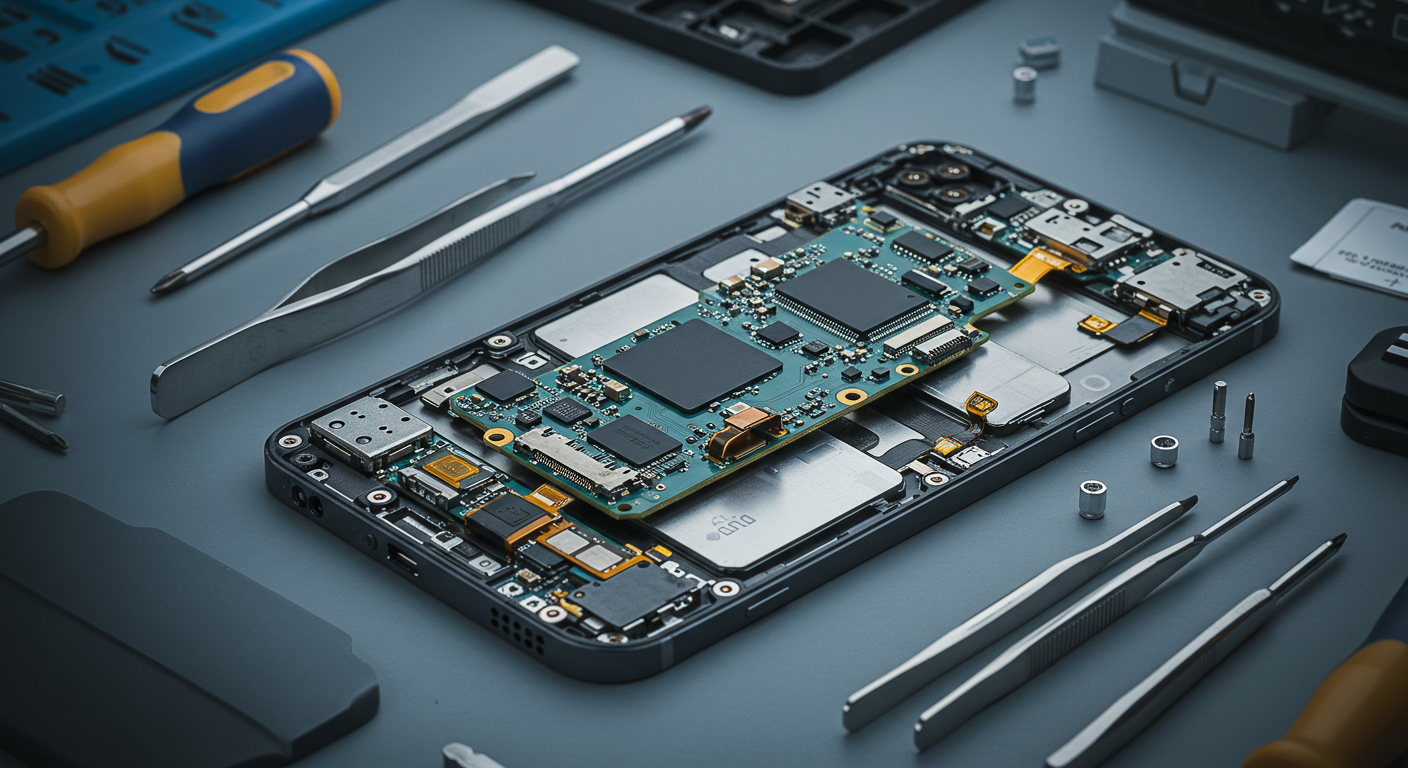 スマートフォンのメインボード故障症状と修理方法ガイド